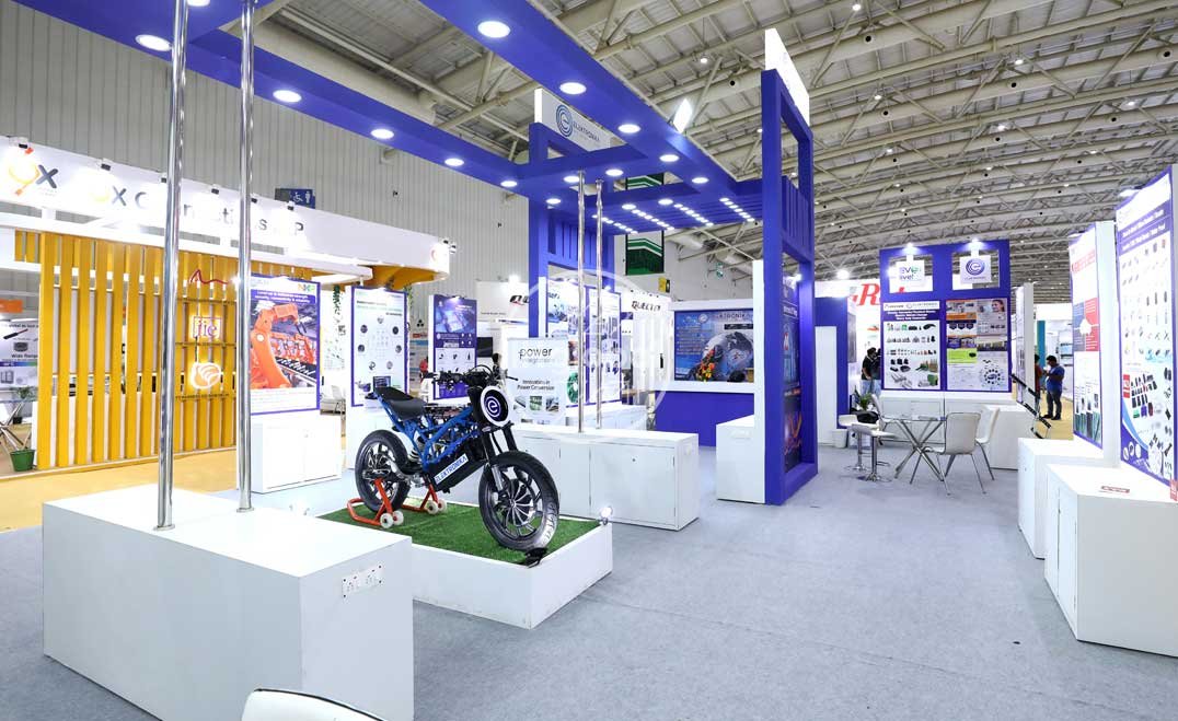 product demo center for electronics bike