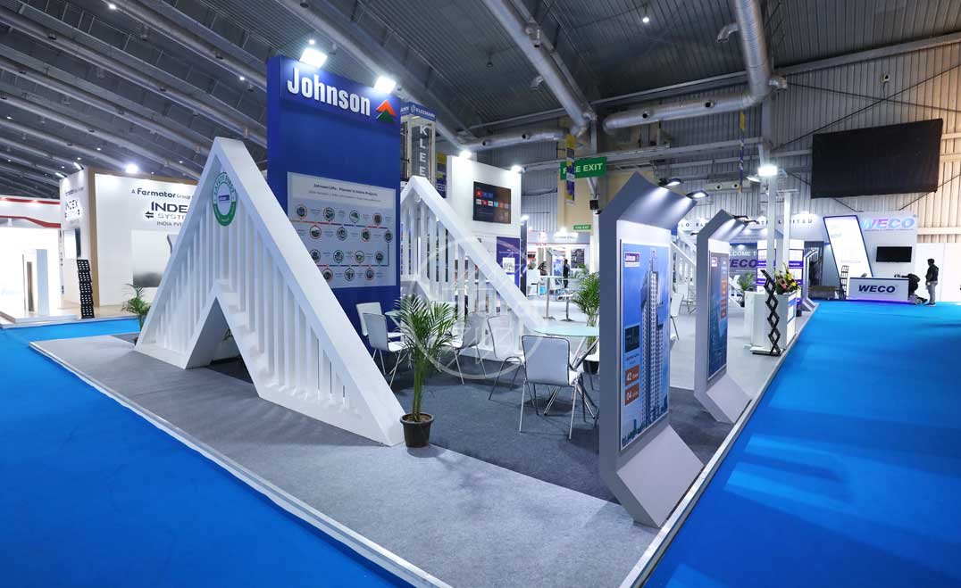 lift and escalator trade show booths