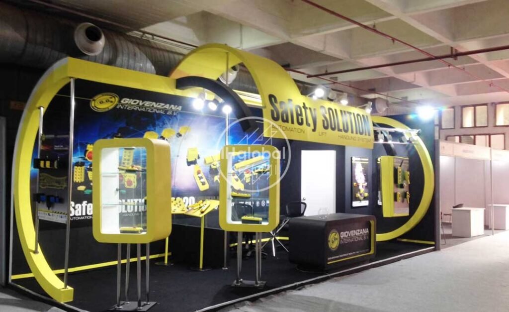 lift and escalator trade show booths